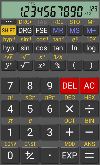 app RealCalc Scientific Calculator